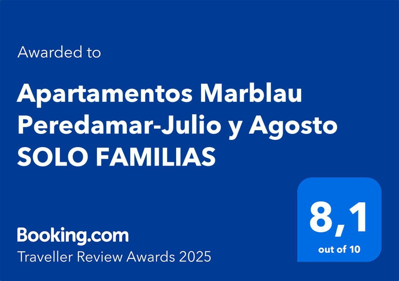 Apartamentos Marblau Peredamar-Julio Y Agosto Solo Familias Gandía Eksteriør bilde